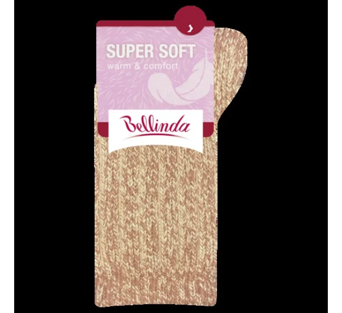 Dámské ponožky SUPER SOFT SOCKS - BELLINDA - fialová