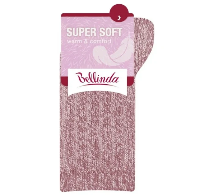 Dámské ponožky SUPER SOFT SOCKS - BELLINDA - fialová