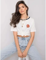 Tričko 217 TS model 15061058 ecru - FPrice Tričko 217 TS model 15061058 ecru - FPrice