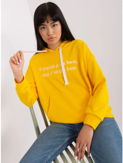 Bluza EM BL HS 21 model 18741202 ciemny żółty - FPrice Bluza EM BL HS 21 model 18741202 ciemny żółty - FPrice