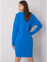 Šaty RV SK model 16162001 tmavě modrá - FPrice Šaty RV SK model 16162001 tmavě modrá - FPrice