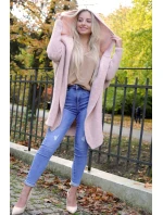 Paislee kardigán Dirty pink - Merribel