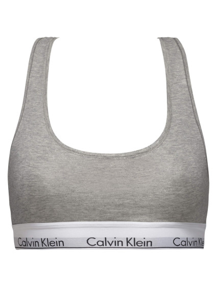 Dámska podprsenka Bralette Modern Cotton 0000F3785E020 sivá - Calvin Klein