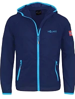 Detská bežecká bunda Jr 909-110 modrá - Trollkids Fjell