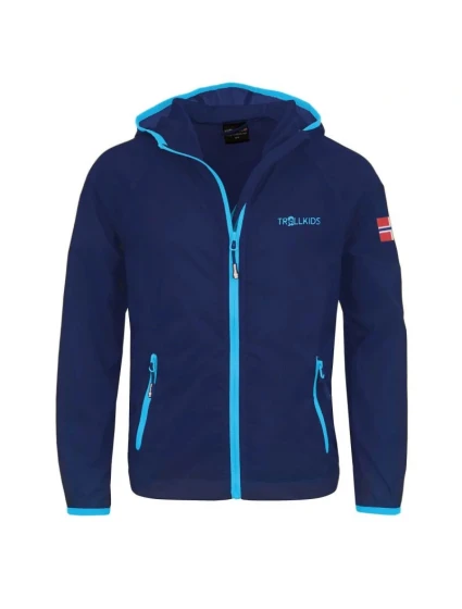 Dětská běžecká bunda Jr modrá Trollkids model 21130009 - B2B Professional Sports