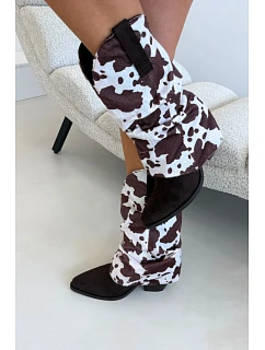 Boty na podpatku model 230928 Step in style