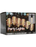 ZÁHRADNÉ GIRLANDY PARTY LIGHT 10 LED EDISON