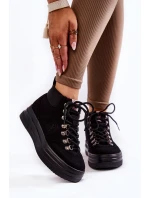 Botki Trapery Cross Jeans KK2R4074C Czarne