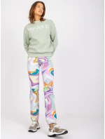 Mikina D10047O02417B pistáciová