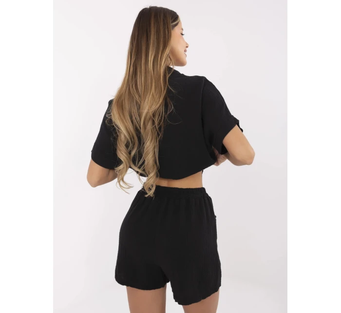 Šortky MO SN 9717.95 čierne Šortky MO SN 9717.95 čierne