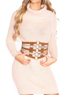 Sexy waist belt with rhinestones