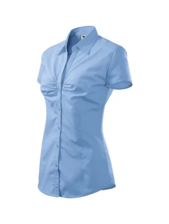 Elegantné dámske tričko sky blue