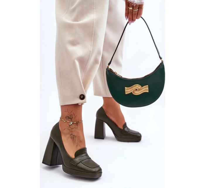 Dámské lodičky na podpatku / Černá  model 21075752 - SWEET SHOES