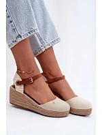 Dámske sandále Wrangler 20261087-99Q béžové Dámske sandále Wrangler 20261087-99Q béžové