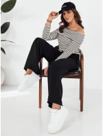 Dámská pruhovaná halenka černá Dstreet model 21972894 - FashionStreet
