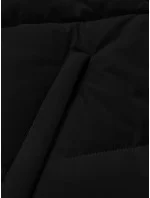Dámska zimná bunda s odnímateľnou kapucňou S'west black (B8303-1)