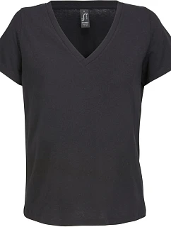 SOL'S Regent V Women Dámske tričko s výstrihom do V 25.4766 deep black