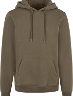 New Morning Studios NM 010 Unisex mikina s kapucňou 57.0010 olivová