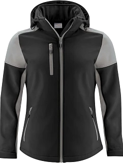 Printer Prime Softshell Women Dámska softshellová bunda 61.1066 čierna/antracitová
