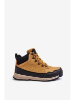 Damskie Ocieplane Buty Trekkingowe Camel Big Star MM274479 Damskie Ocieplane Buty Trekkingowe Camel Big Star MM274479