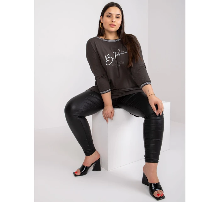 Tunika RV TU 7564.57 tmavá khaki