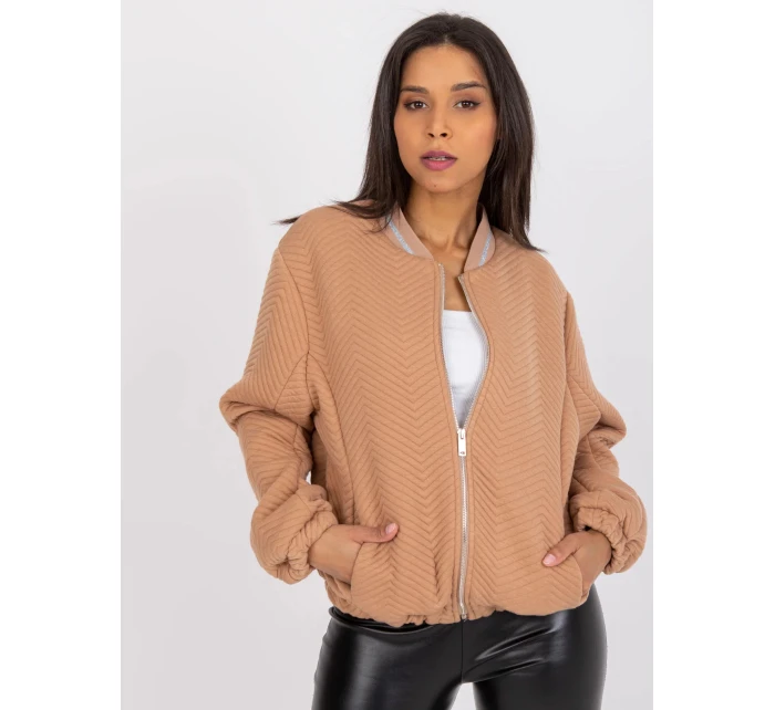 Dámska bunda RV-KR-006.16 béžová - FPrice