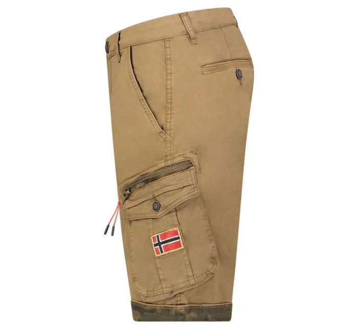 Zeměpisné Norsko Parento DB 317 M SY1694H/GN-Kaki šortky