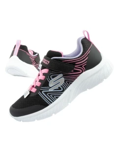 Ľahká pohodlná detská športová obuv na suchý zips Skechers Microspec