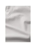 Dámske tričko CASALL Defined Rib Tee, biela farba