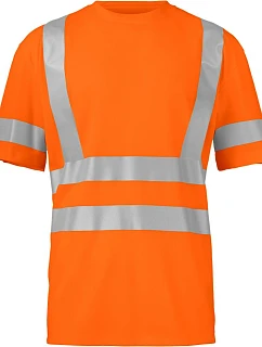 ProJob 6030 T-Shirt Bezpečnostné tričko 64.6030, vysoká viditeľnosť, oranžová