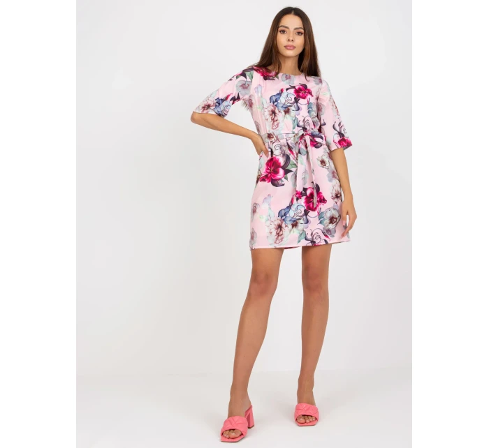 Šaty LK SK 507529.67P svetlo ružová