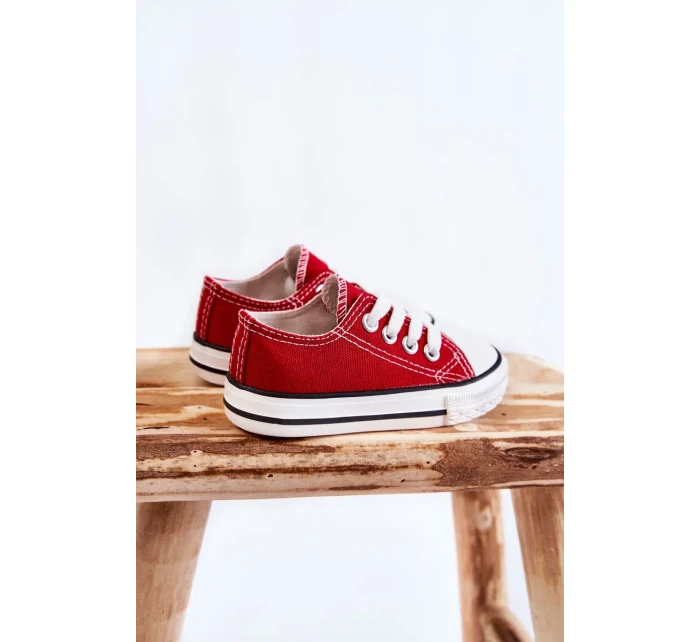 Dětská Tenisky Červené Filemon Dětská Tenisky Červené Filemon