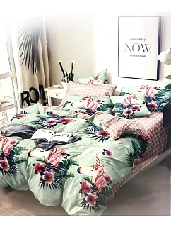 Sada povlečení listy Jednorožec 914371 / 160/200 - Moon Milano
