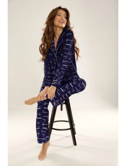 718 PIŻAMA DAMSKA model 19033869 - De Lafense 718 PIŻAMA DAMSKA model 19033869 - De Lafense