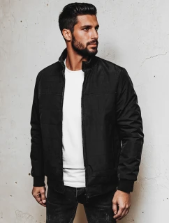 Pánska prechodná bunda čierna FashionStreet TX5005