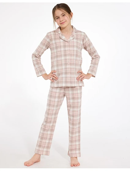 Pyžamo Young Girl  délka rukávů rozepínací model 22323000 - Cornette