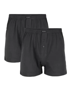Pánske 2 balenia šortiek 003 graphite - Atlantic