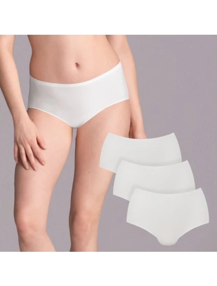 Kalhotky Essential Higher 3Pack 1343-3 white - Anita Classix Kalhotky Essential Higher 3Pack 1343-3 white - Anita Classix