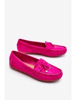 Klasyczne Zamszowe Mokasyny Fuksja Good Time Klasyczne Zamszowe Mokasyny Fuksja Good Time