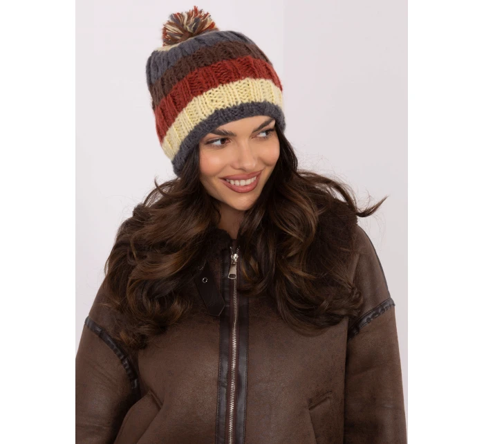 Czapka AT CZ model 21798071 jasny żółty - FPrice Czapka AT CZ model 21798071 jasny żółty - FPrice