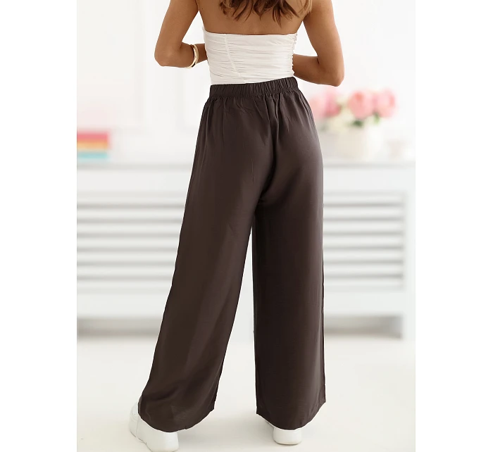 CS SP nohavice LF5101.94 tmavohnedé