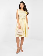 Šaty IT SK 21861.86 svetlo žltá