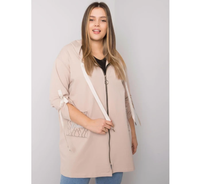 Mikina RV BL 6795.84 béžová