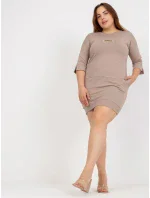 Šaty RV SK 7612.75P tmavo lila