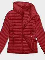 Červená dámska bunda so stojačikom (16M9111-270) - Goodlooking