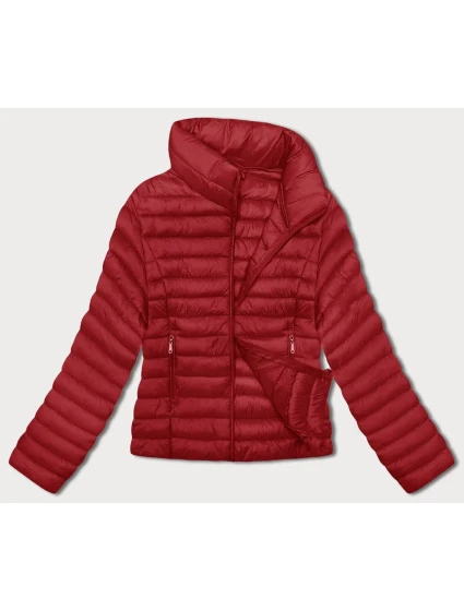 Červená dámska bunda so stojačikom (16M9111-270) - Goodlooking