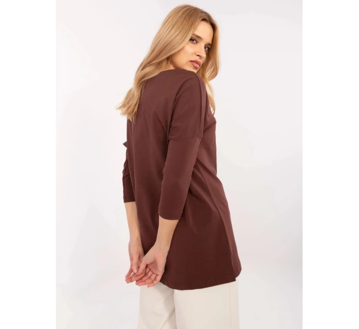 Dámska blúzka CLM BZ 0052.37 Brown - Calimera Dámska blúzka CLM BZ 0052.37 Brown - Calimera