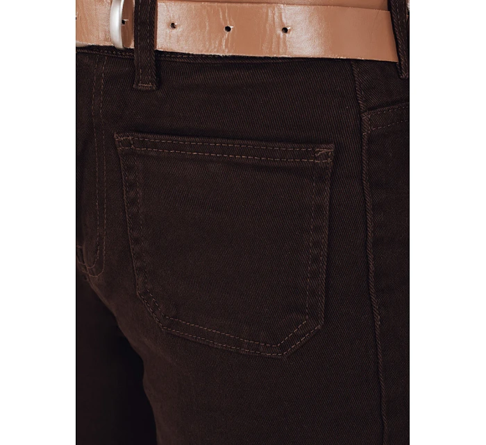 Džíny s širokými nohavicemi hnědé Dstreet model 21994057 - FashionStreet