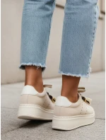 FashionStreet béžové dámske tenisky ZY1414