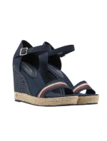Sandále Tommy Hilfiger Grosgrain High Wedge Sandal W FW0FW05254